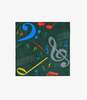 Engineered Garments Neckerchief Music Note Print - Thumbnail 1