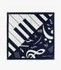 Engineered Garments Printed Bandana Piano Bandana - Thumbnail 1