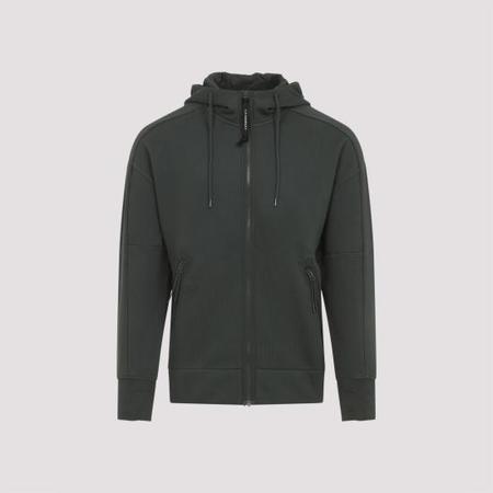C.P. Company Brushed Emerized Diago Hooded Sweatshirt