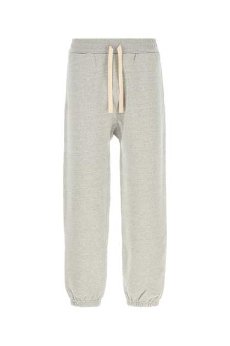 Jil Sander Cotton Sweatpants - Grey | Garmentory