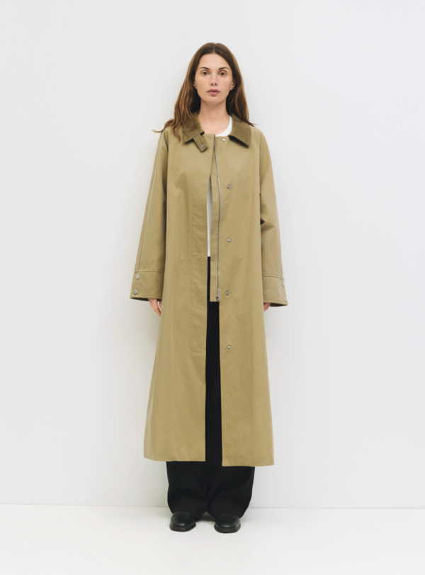 TrAnsference mods coat MODS COAT IN DOUBLE FACE BEAVER | OVERCOAT
