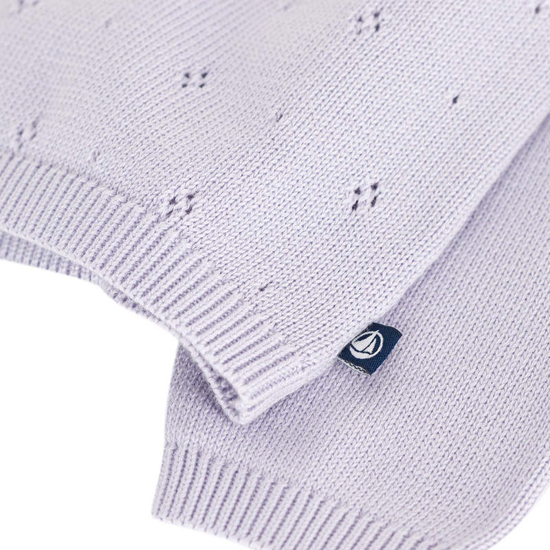 Petit Bateau Baby Cardigan - Purple