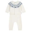 KIDS Petit Bateau Baby Two Piece Set - Blue - Thumbnail 2
