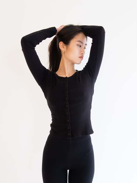 トップス doublet Broken Heart Cardigan Doublet BROKEN HEART CARDIGAN - BLACK | Garmentory