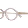 BOTTEGA VENETA Oval Eyeglasses - Grey - Thumbnail 2