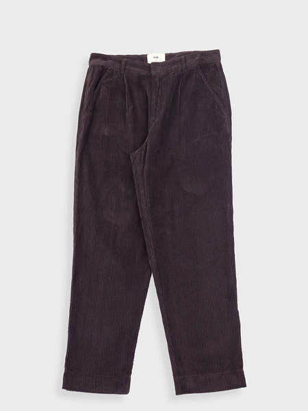 ENGINEERED GARMENTS Hi-Lo Cord セットアップ Engineered Garments Carlyle Pant in Hi Lo Corduroy - Black