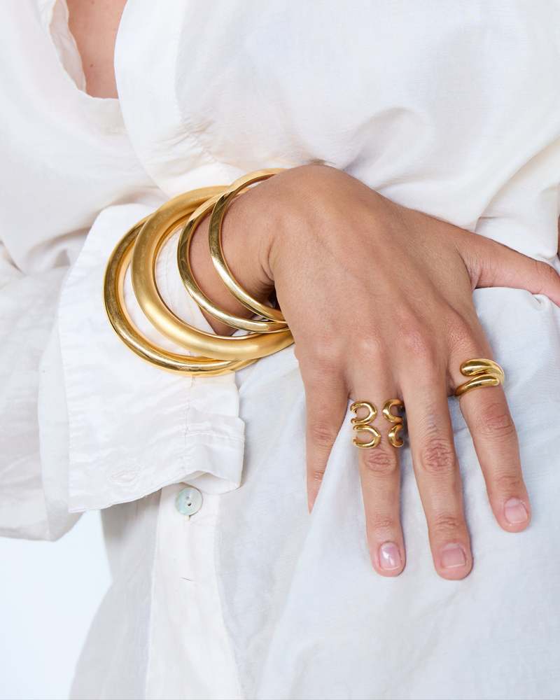 ADORN Double Line Ring