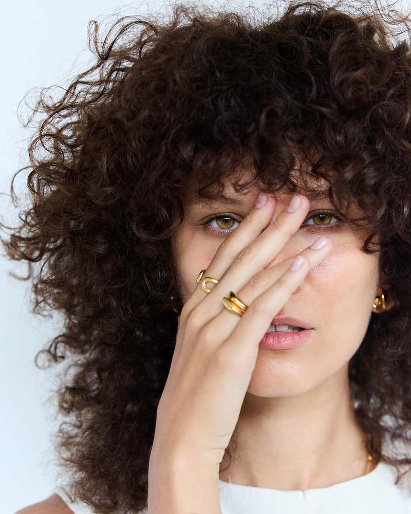 ADORN Double Line Ring