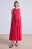 Apiece Apart Fabiana Maxi Dress - Berry - Thumbnail 2