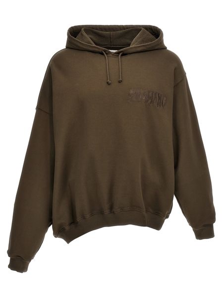 Magliano Charcoal Cotton Gym Sweatshirt - Anthracite