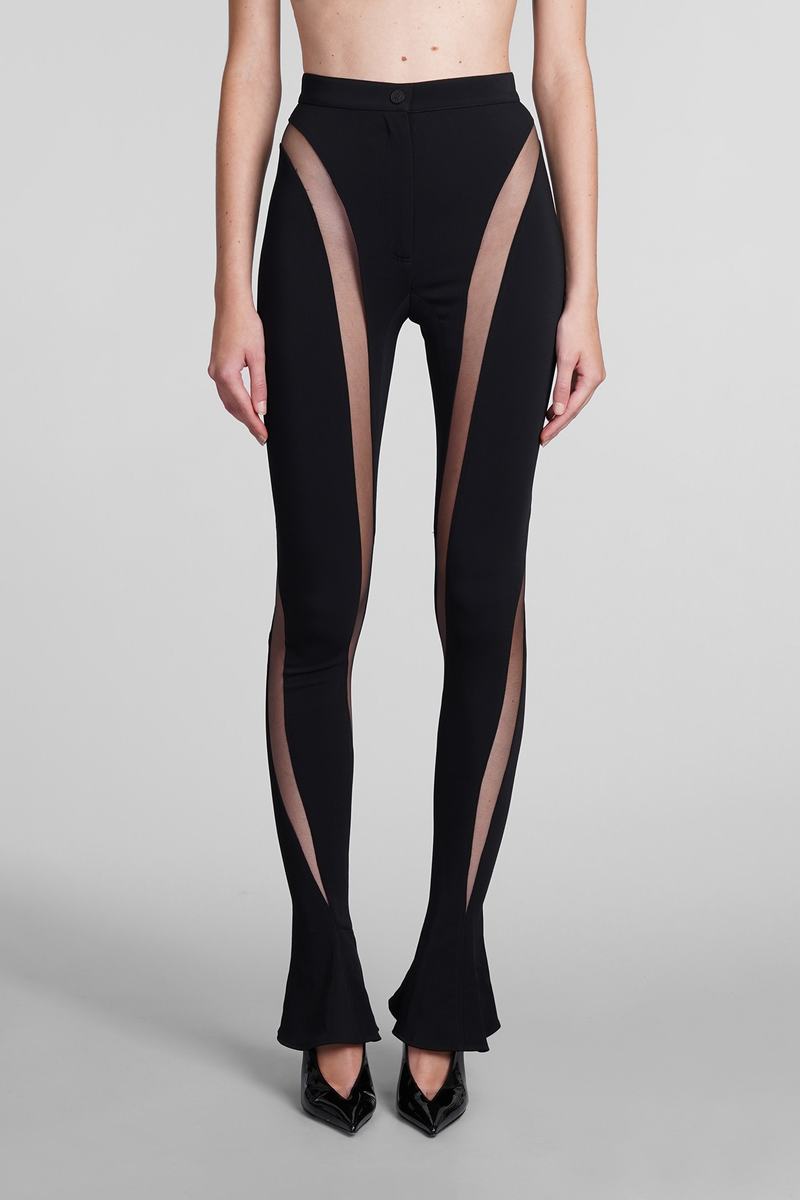 パンツ MUGLER 'Illusion' pants Mugler Illusion Pants - Black | Garmentory