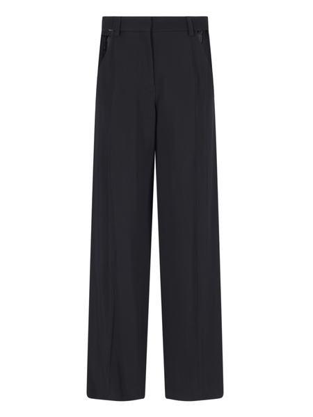 Mugler Illusion Pants - Black | Garmentory