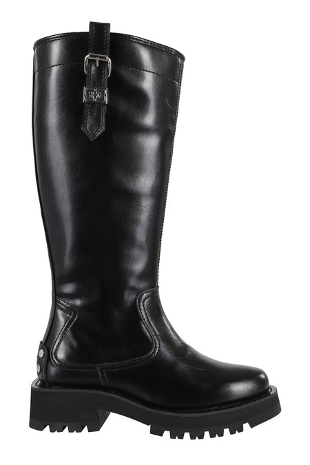 関税送料無料【Ganni】RECYCLED RUBBER KNEE-BOOTS GANNI GANNI Country Recycled Rubber Knee High Boots Size 9 | eBay