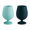Porter Green Stemm Wine Glasses - Thumbnail 2