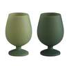 Porter Green Stemm Wine Glasses - Thumbnail 2