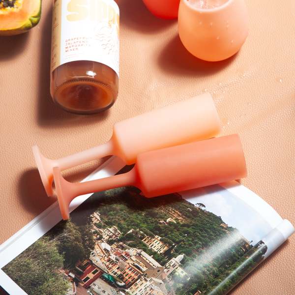 Porter Green Seff Unbreakable Champagne Flutes