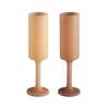 Porter Green Seff Silicone Unbreakable Champagne Flutes - Thumbnail 2