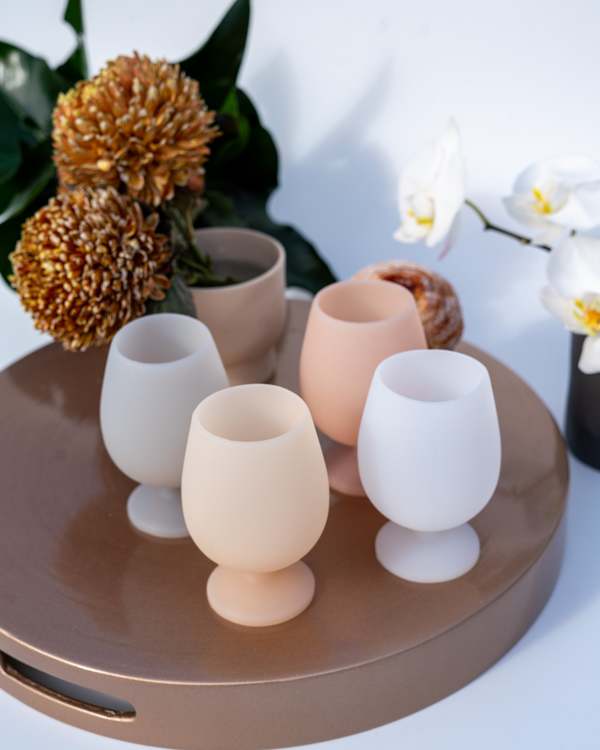 Porter Green Winter Stemm Wine Glasses