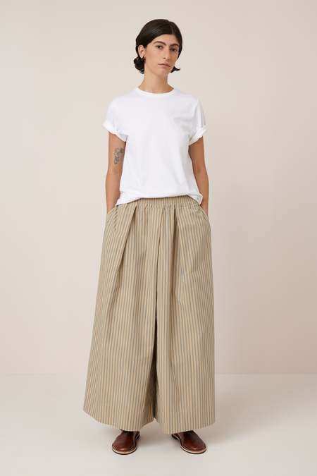 MARINE SERRE Lunar-pointelle Culotte Pant - Black | Garmentory