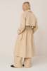 Kowtow Cleo Trench Coat - Dune - Thumbnail 4