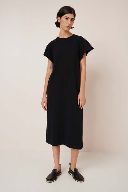 ワンピース casey casey pasha rouch dress Casey Casey Pasha Rouche Dress in Blue White | Garmentory