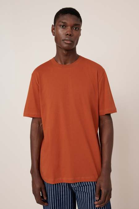 Maison Margiela Red Oversize Cotton T-Shirt - Red | Garmentory