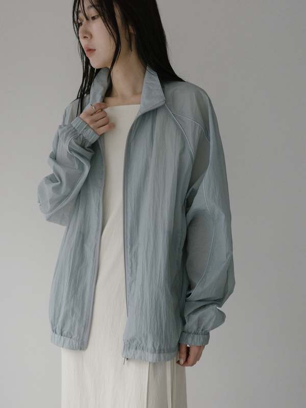 The NKC Store High Collar Zip Jacket