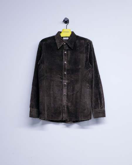 Gabriela Coll Garments Solbiati Linen Shirt - Black | Garmentory