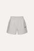 Rotate Heavy Sweat Shorts - White Melange - Thumbnail 6