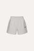Rotate Heavy Sweat Shorts - White Melange - Thumbnail 9