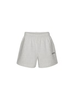 Rotate Heavy Sweat Shorts - White Melange - Thumbnail 10