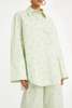Rotate Poplin Oversized Shirt - Gleam (Green) Comb. - Thumbnail 3