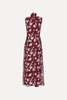 Rotate Sleeveless Maxi Dress - Zinfandel Comb. - Thumbnail 5