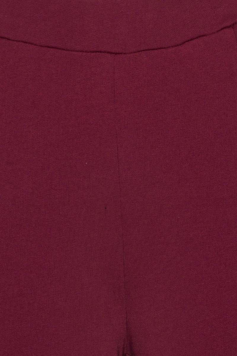Rotate Terry Back Sweatpants - Zinfandel