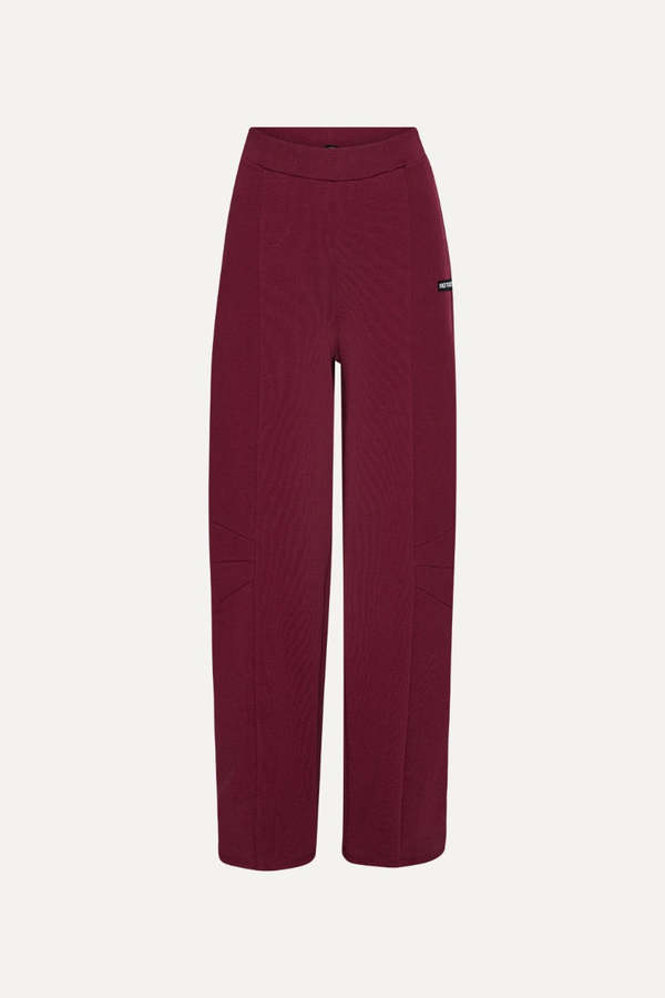Rotate Terry Back Sweatpants - Zinfandel