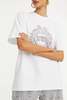 Rotate Thin Jersey T-Shirt - Bright White - Thumbnail 3