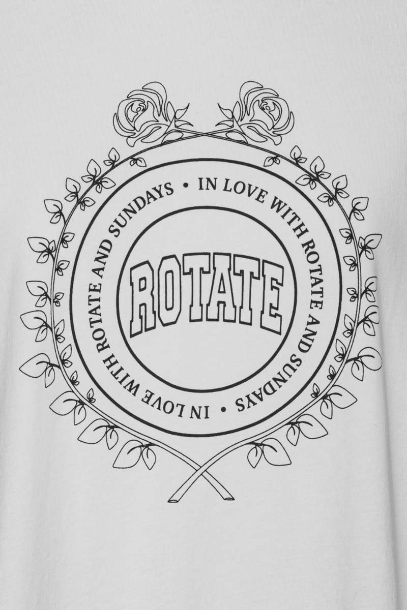 Rotate Thin Jersey T-Shirt - Bright White