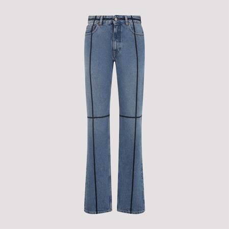 デニム・ジーパン MM6 MAISON MARGIELA DENIM COTTON JEANS Mm6 Maison Margiela Denim jeans back front pockets high-rise
