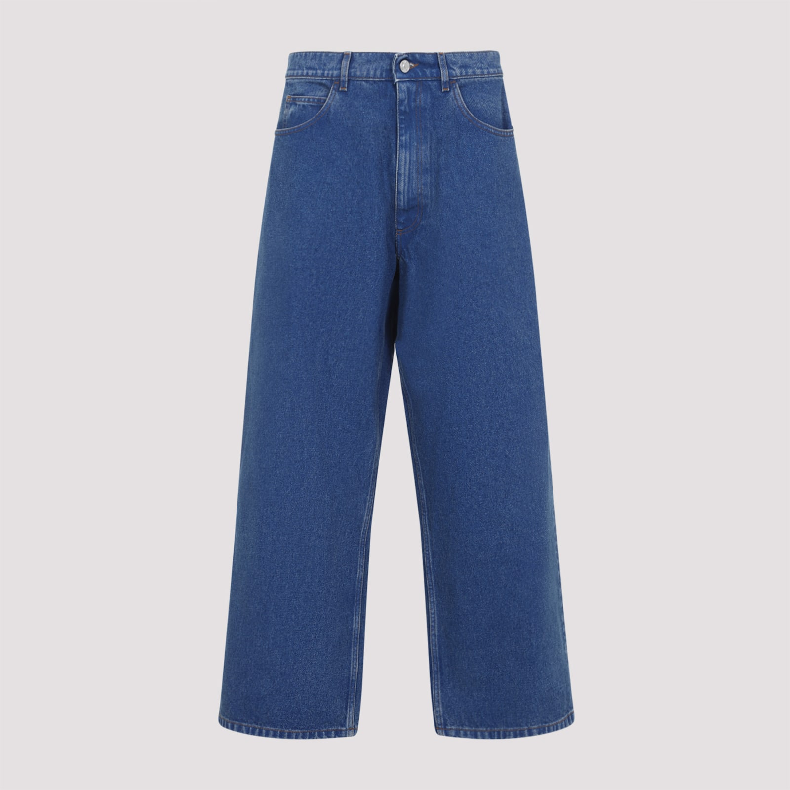 マルニ Marni Cotton Jeans Marni Cotton Jeans - Ocean | Garmentory