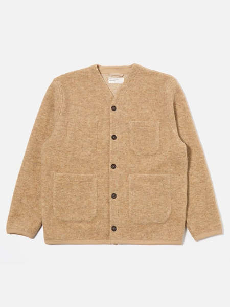 taiga takahashi KNITTED CARDIGAN ベージュ 38 Taiga Takahashi | LOT.515 A.R.C SWEATER