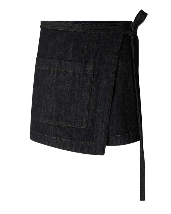 Soeur Eloise Skirt - Dark Wash Denim | Garmentory