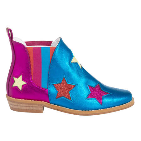 Kids Stella McCartney Child Cowboy Boots With Stars And
