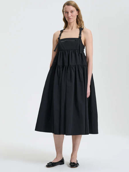 【Cecilie Bahnsen 】OLE DRESS NAVY Ole Dress — Navy – La Garçonne