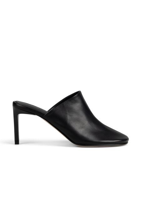 Acne Studios Black Lace-Up Mules | Garmentory