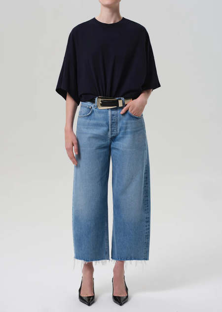 Marques Almeida Denim Jeans - Lime Green | Garmentory
