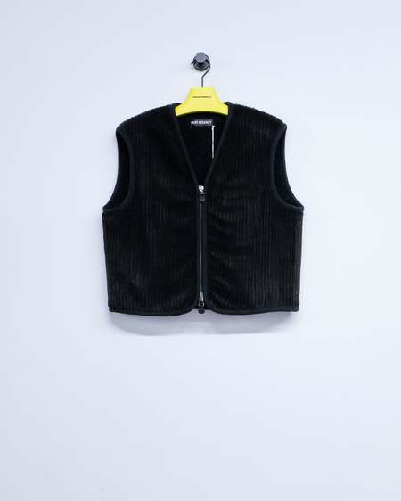トップス our legacy zig zag stripe knitted vest Our Legacy Zig Zag Stripe Knitted Vest | Garmentory