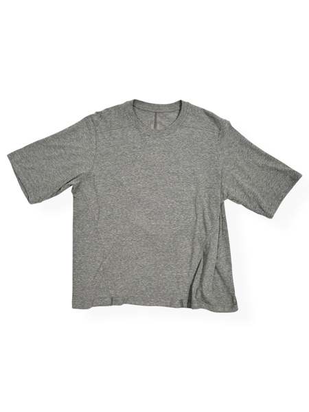 Tシャツ・カットソー RICK OWENS FLAG CROP HABOTAI TOP Rick Owens Flag Crop Habotai Top - 09 BLACK | Garmentory