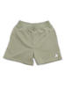KIDS Golden Goose Star Fleece Shorts - Green - Thumbnail 1