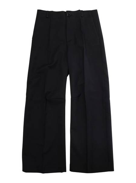 MM6 Maison Margiela Pleated Pants - Black | Garmentory