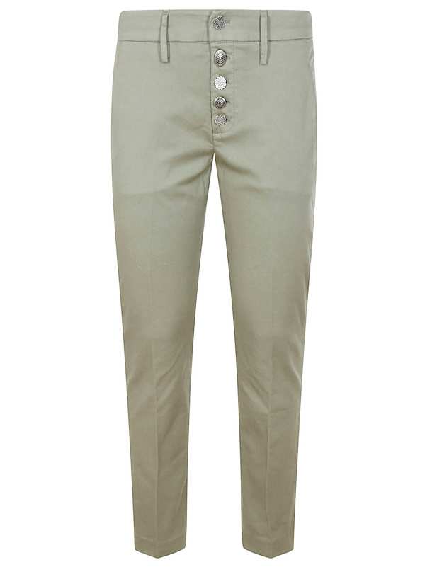 Dondup Perfect Bot Gioie Trousers - Salvia